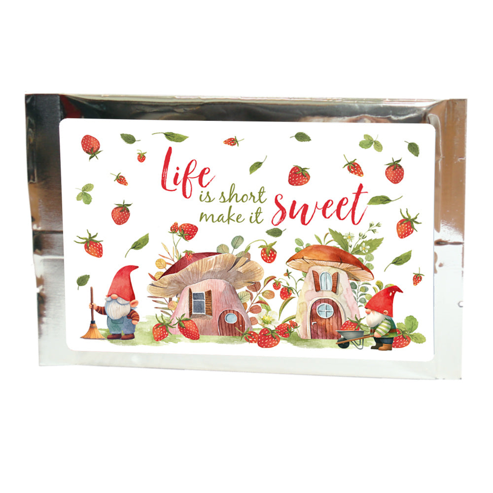 Tea Greeting: LIFE IS SHORT MAKE IT SWEET  | Tea Desire