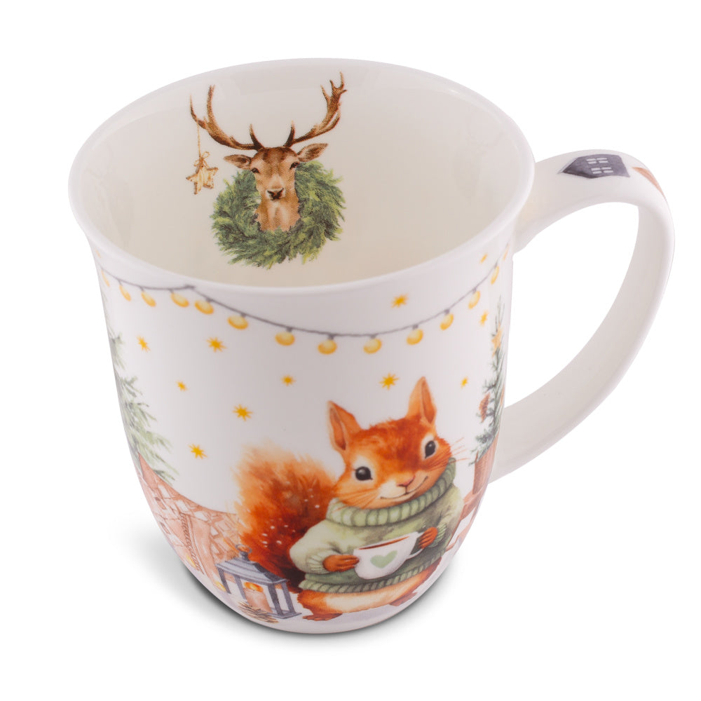 Bone China Mug SQUIRREL | Tea Desire | back