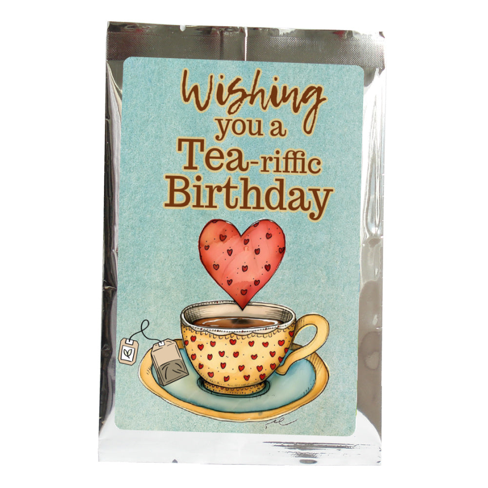 Tea Greeting Card: Birthday