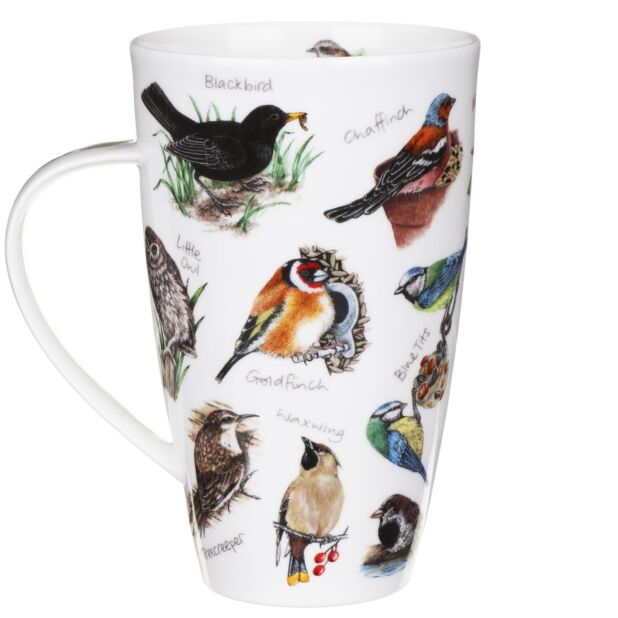 bird life - henley mug - Tea Desire